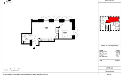 Appartement type 2 Résidence la Pommeraie à Neschers