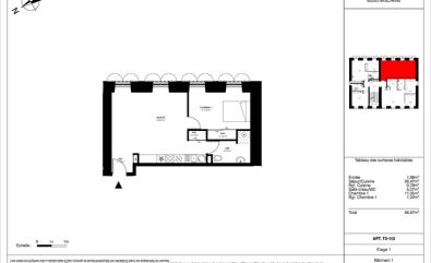 Appartement type 2 Résidence la Pommeraie à Neschers